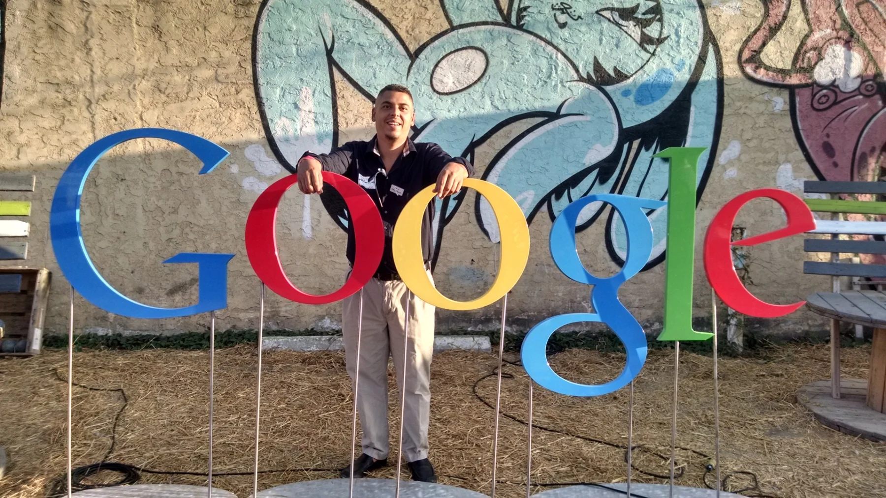 William with the Google letters