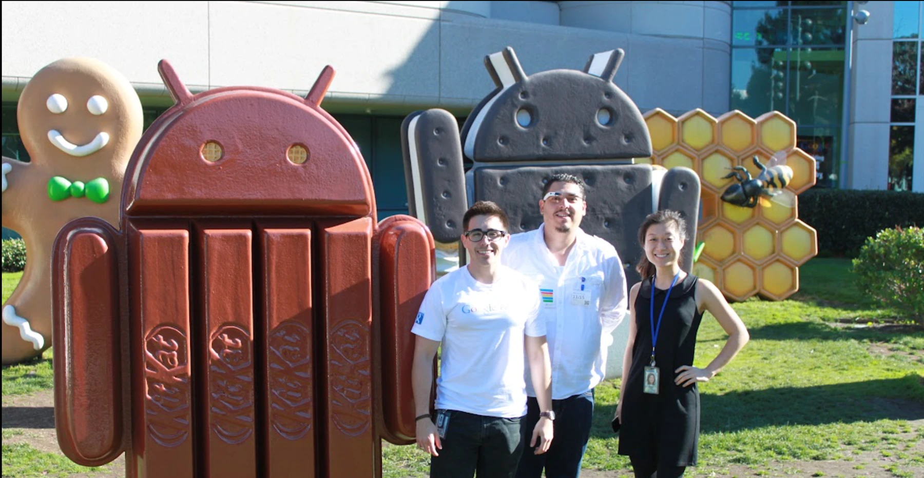 A later visit to Google’s Android sculpture garden