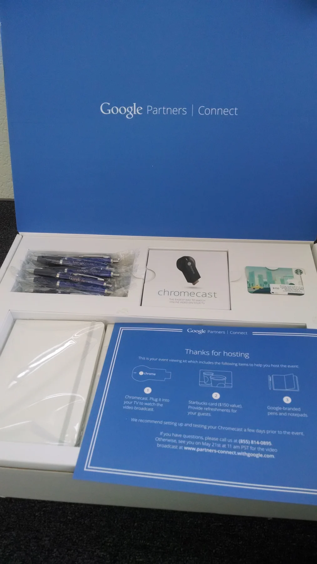 Google Partners Connect hosting kit