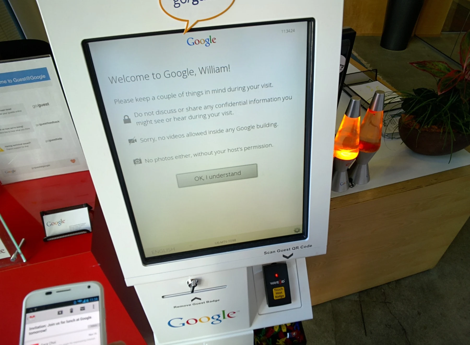 Welcome to Google, William!