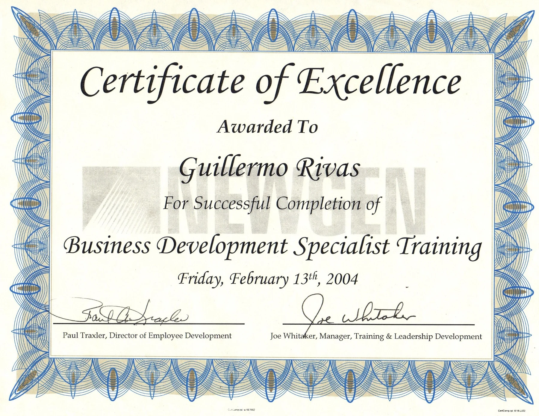 Business Development Specialist