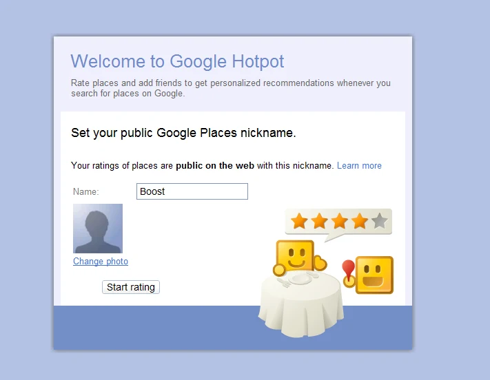 A Google Hotpot throwback