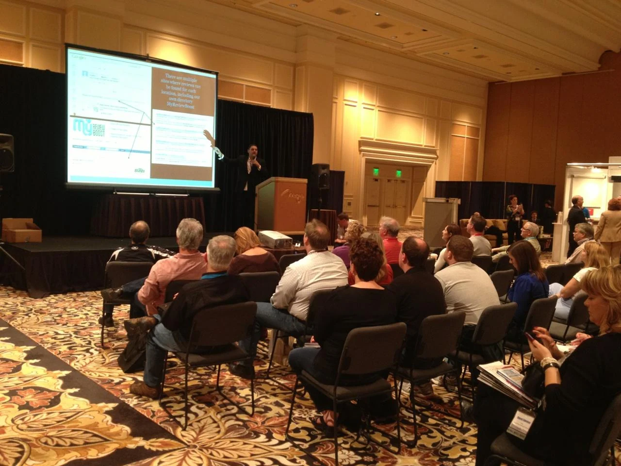 Bringing the work to business audiences